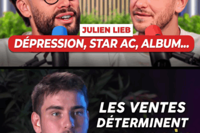 EXCLUSIF ICI :JULIEN LIEB – Son lourd passé, sa finale de la Star Academy, son album, il me raconte TOUT !