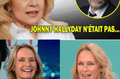 Estelle LEFÉBURE : « Johnny, David et Sylvie ont toujours eu une place… », se souvient-elle.