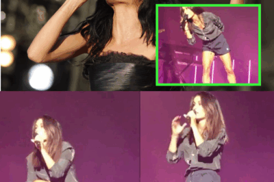 Au milieu du concert, Jenifer a réprimandé un membre du public qui s’était montré impoli et lui a crié d’enlever son short.