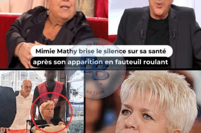Mimie Mathy brise le silence sur sa santé, UNE HISTOIRE AVEC UN FAUTEUIL ROULANT QUI VOUS FERA PLEURER.