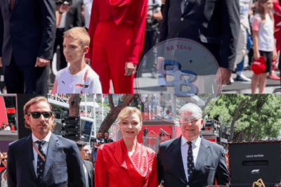 CHARLÈNE DE MONACO FAIT SENSATION AU GRAND PRIX DE FORMULE 1 AUPRES DE SON EPOUX ET ANDREA CASIRAGHI