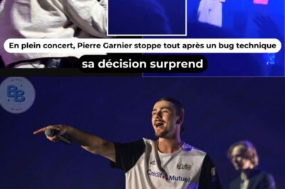 Pierre Garnier victime de problèmes techniques : sa décision radicale en plein concert
