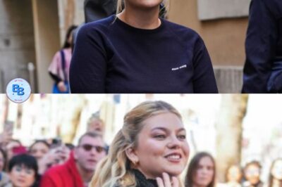 Après avoir pris “20kg et 10 ans”, Louane est métamorphosée : “C’est une bombe”
