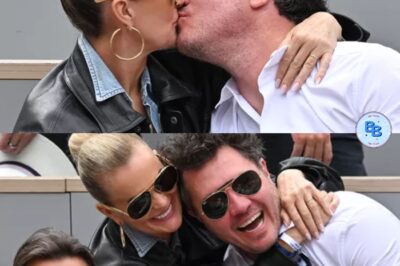 Roland-Garros en feu : Laeticia Hallyday officialise son couple avec un baiser enflammé devant tous les regards