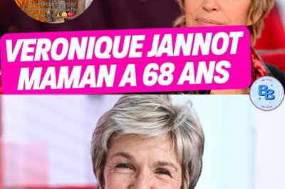 “Qui l’eût cru?”: Véronique Jannot maman pour la seconde fois à 68 ans