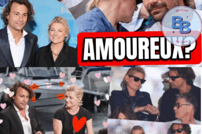 Anne-Elisabeth Lemoine et Bertrand Chameroy main dans la main a roland garros. Le couple surprise