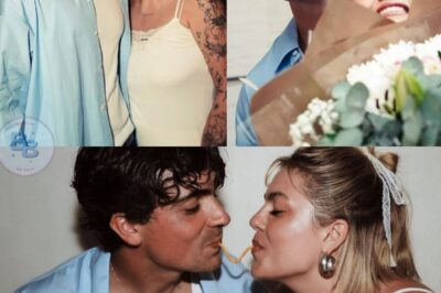 Louane et Florian se sont dit oui : toutes les photos du mariage, la chanteuse a opté pour une robe originale