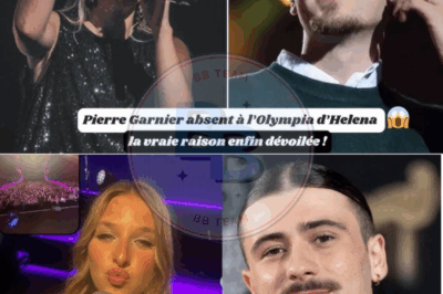 L’absence de Pierre Garnier à l’Olympia d’Hélène : la raison secrète qui a choqué tout le monde ! 😱