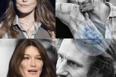 Carla Bruni en deuil : la perte brutale d’un ami cher la plonge dans la tristesse…