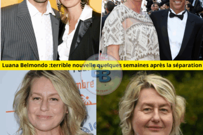 Luana Belmondo :terrible nouvelle quelques semaines après la séparation
