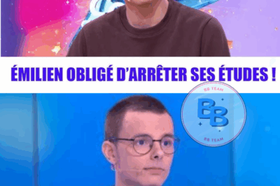 😱 ÉMILIEN A ÉTÉ FORCÉ D’ARRÊTER SES ÉTUDES ! : L’ÉVÉNEMENT DÉCHIRANT DERRIÈRE SA DÉCISION CHOQUANTE