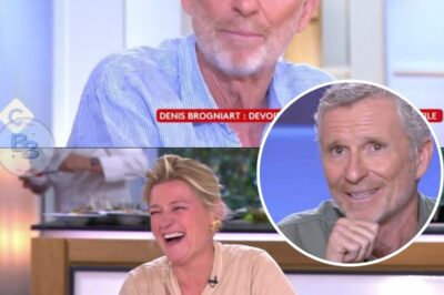 Denis Brogniart évoque l’attitude de ses beaux-parents, Anne-Elisabeth Lemoine le fait vite redescendre sur Terre