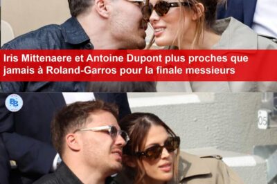 LE PLUS CHAUD EN CE MOMENT : Iris Mittenaere et Antoine Dupont s’embrassent durant Roland Garros