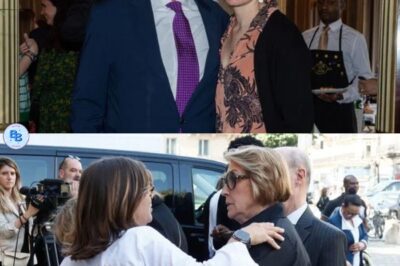 Alexandra et Clarisse, les filles de Philippe Labro, se serrent les coudes dans un moment de recueillement