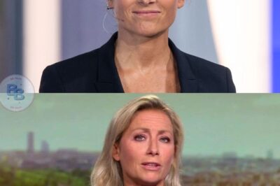 “Sous mon sein…” : Anne-Sophie Lapix (53 ans) en roue libre en plein JT de France 2