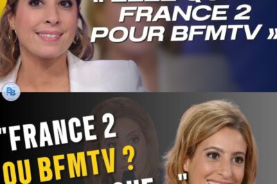 CHOC : Léa Salamé sur le point de quitter France 2 pour BFMTV ?