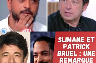 À seulement 34 ans, la phrase très osée de Slimane à Patrick Bruel : « Je ne vais pas te…