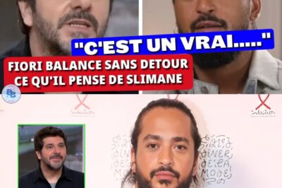 HOT : Patrick Fiori balance tout sur Slimane : “C’est un vrai…” Le public sous le choc !