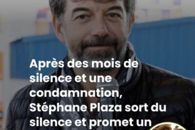 Après des mois de silence et une condamnation, Stéphane Plaza sort du silence et promet un retour imminent à l’antenne