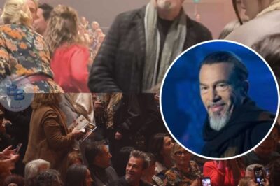 Florent Pagny présent au concert de David Hallyday, il n’est pas passé incognito !