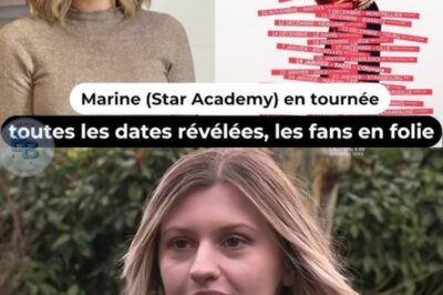 Marine (Star Academy) en tournée : toutes les dates révélées, les fans en folie