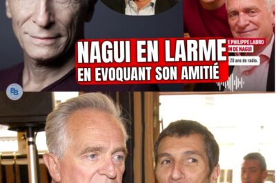 LE PLUS CHAUD EN CE MOMENT : Philippe Labro est mort : Nagui dévoile leur dernier SMS déchirant !