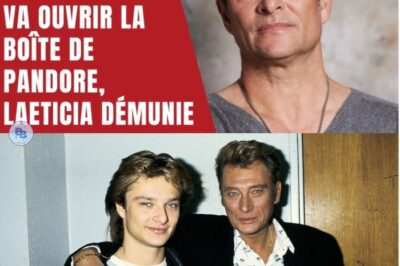 Héritage de Johnny Hallyday : David Hallyday va ouvrir la boîte de Pandore et Laeticia ne pourra rien y faire