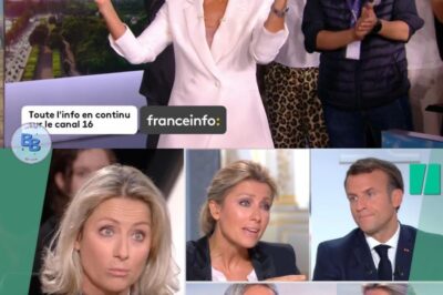 “C’est le moment où je perds un peu le contrôle” : Anne-Sophie Lapix surprise et émue aux larmes lors de son dernier JT sur France 2
