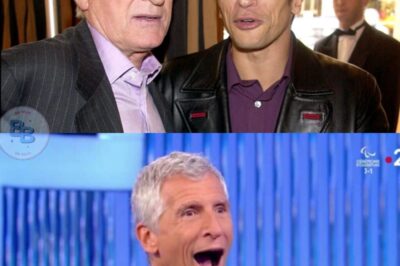 “Une balle peut arriver rapidement” : Nagui “menacé” par Alain Delon, cette blague qui est mal passée