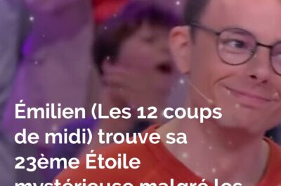 “Il l’a fait !” : Émilien (Les 12 coups de midi) trouve sa 23ème Étoile mystérieuse malgré les cases manquantes