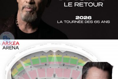 Florent Pagny de retour à Bordeaux : quatre dates à l’Arkea Arena en mars 2026