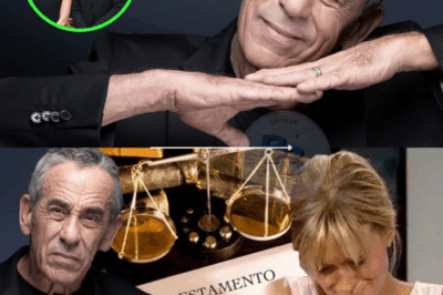 8h30 : Le testament de Thierry Ardisson est annoncé, Audrey Crespo-Mara serre son fils dans ses bras et fond en larmes