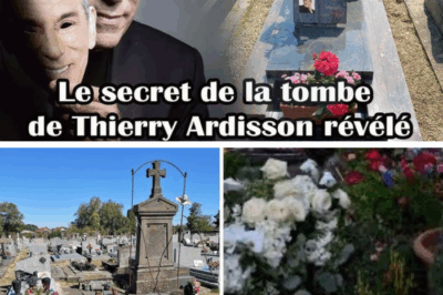 La tombe de Thierry Ardisson déjà pris d’assaut par ses admirateurs