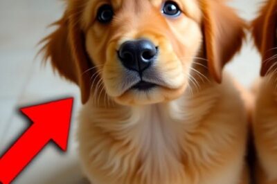 Le Propriétaire Stupéfait Quand Son Chiot Ramène Son Double !