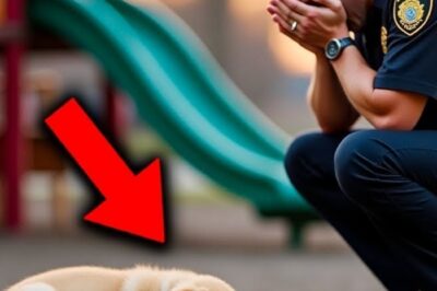 Un Policier Découvre Pourquoi Un Chiot Dort Dans Le Parc Chaque Nuit – La Vérité Émotionnelle Va Vous Choquer !