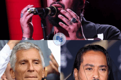 Slimane : taclé par Nagui, il lui répond et lui dédie une chanson en plein concert