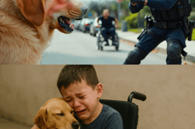 La police asperge de gaz lacrymogène un chien errant… puis découvre qu’il s’agit du fidèle compagnon d’un enfant handicapé : L’action qui s’ensuit laisse toute la communauté en larmes !