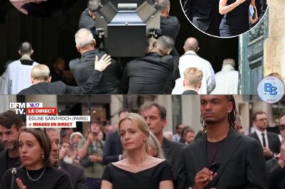 Émotion intense et hommage inoubliable : retour sur la cérémonie funéraire de Thierry Ardisson, entre larmes et souvenirs de ses épouses et enfants”