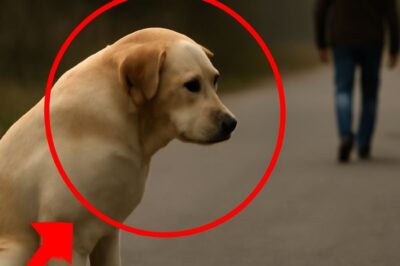 “Le chien dévasté qui attend son maître : Quand l’amour ne meurt jamais, même face à l’abandon”