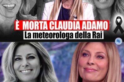 È morta Claudia Adamo,il saluto di Alberto Matano alla meteorologa Rai.