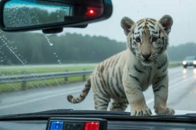 « Un petit tigre supplie un policier… ce qu’il découvre ensuite le laisse sans voix »