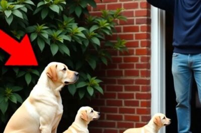 Une Chienne Affamée A Mené Ses Chiots Dans Le Jardin d’un Inconnu – Ce Qui S’est Passé Ensuite Est Inimaginable !