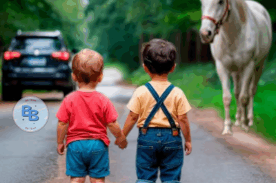 UN HOMME RICHE A ABANDONNÉ SES FILS JUMEAUX DANS LA FORÊT, MAIS LE CHEVAL A TOUT VU ET A FAIT QUELQUE CHOSE…