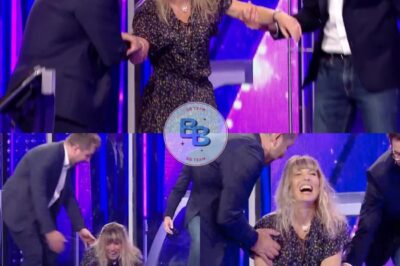 VIDEO Le club des invincibles : Mélanie Page victime d’une chute, Nagui se moque !