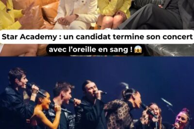 “Star Academy” : un candidat finit son concert l’oreille en sang