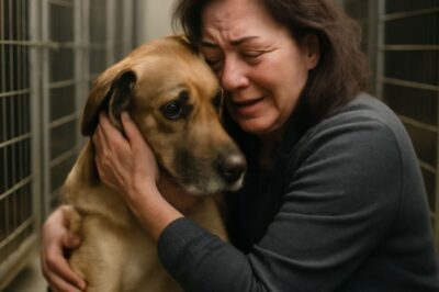 Berger allemand sauvé se cache jusqu’à ce que la bonne personne vienne — puis tout change