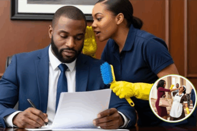 La femme de ménage murmura au millionnaire : NE SIGNEZ PAS ça… et ce qu’il fit surprit tout le monde