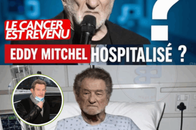 IL Y A 1 HEURE, LE FILS D’EDDY MITCHELL A EU SA PREMIÈRE RENCONTRE AVEC SON PÈRE APRÈS 7 JOURS CONSÉCUTIFS D’OPÉRATION, RÉVÉLANT LE DERNIER ÉTAT DU CHANTEUR.