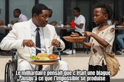 « Mange ça et tu remarcheras » — Le milliardaire a ri du garçon sans abri… mais l’impossible arrive