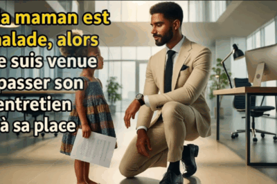 Une Petite Fille Se Présente à l’Entretien de Sa Maman – Le PDG Millionnaire Ne S’y Attendait Pas !